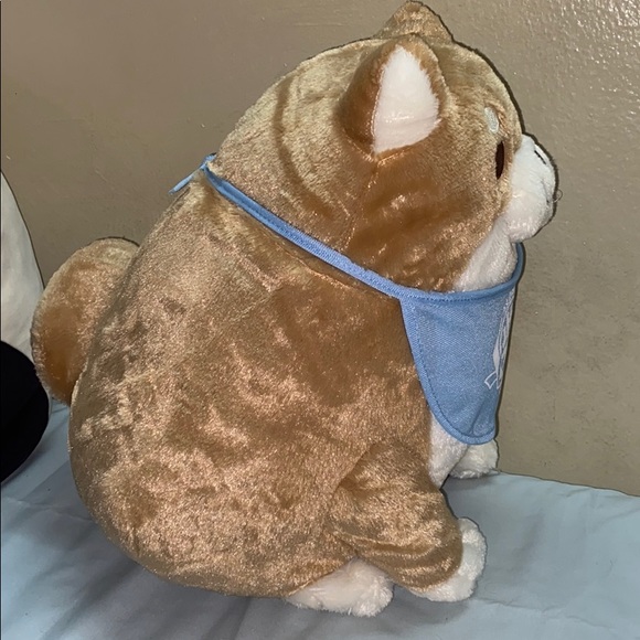 Shiba Inu Dog With Bib Plush - Picture 5 of 6